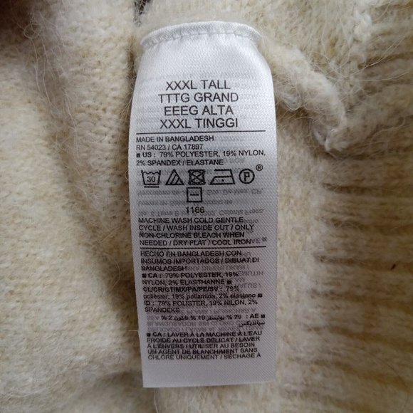 Old Navy Sweater Womens 4XLT Soft Minimalist Preppy Cottagecore Cabincore - Picture 4 of 11